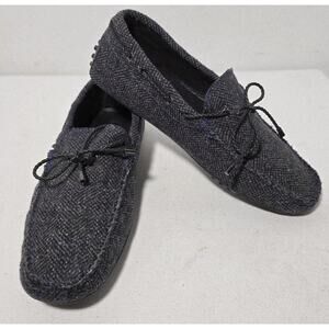 Men's Tod's My Colors Tessuto Loafers Gommino Wool Slip On Driving Shoes Sz 6.5